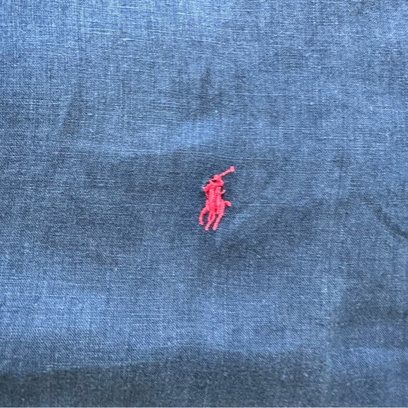 Polo by Ralph Lauren men linen shirt size XL - Picture 4 of 5